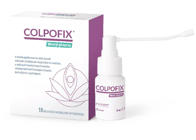 Colpofix vaginális gélspray a HPV kezelésére és megelőzésére